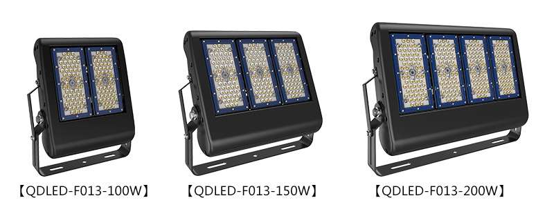 QDLED-F013 100W、150W、200W黄色桃子视频大功率LED投射灯图片